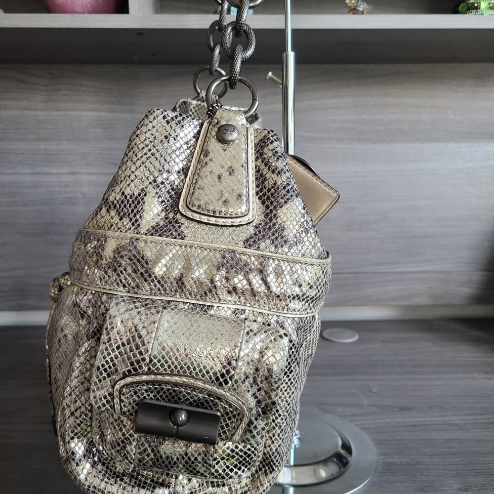 Coach Metallic Python Finish Style # 14770 | Colo… - image 8